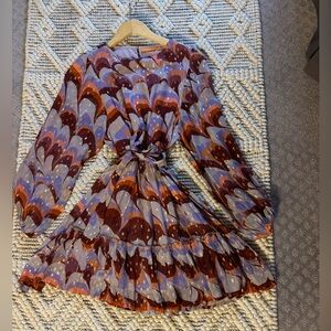 Oliphant Multicolor Long Sleeve Dress